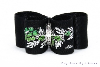 Metallic Floral Jacquard Green