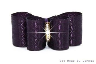 Eggplant Diamond Satin