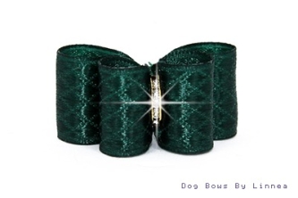 Hunter Green Satin Diamond
