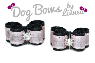 Black Satin w/ Light Pink Silver Edge DL