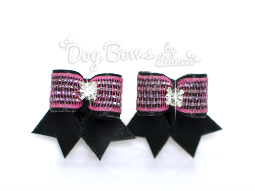 Firefly Satin Pink Maltese Pair